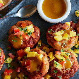 Dips create a visual impact