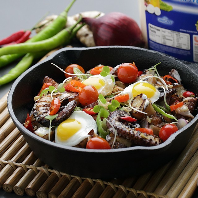 Octopus Sisig Recipe