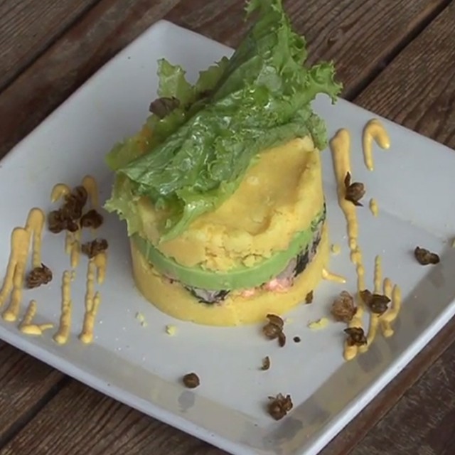 Peruvian Potato Causa